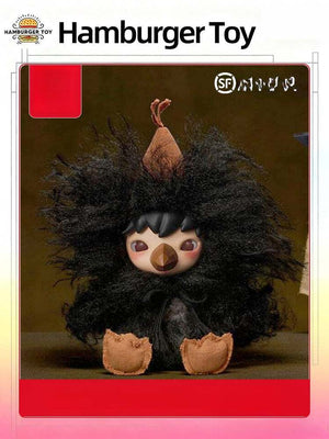 Enjoy this black fluffy figure from نومي بلايند بوكس and pop mart, part of the latest بلايند بوكس and صندوق غامض release by بوب مارت.