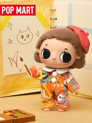 Enjoy this orange patterned outfit figure from نومي بلايند بوكس and pop mart, part of the latest بلايند بوكس and صندوق غامض release by بوب مارت.