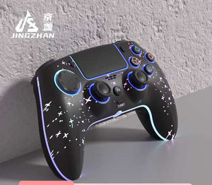 يد تحكم سوداء تدعم PS5 والكمبيوتر ومنصة Steam