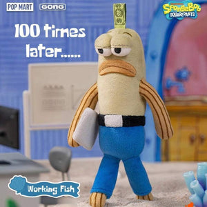 دمية سبونج بوب قماشية من بوب مارت ضمن سلسلة Bikini Bottom Buddies