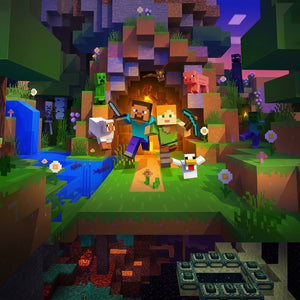 الصندوق الغامض من سلسلة ماينكرافت Minecraft، مجسم عشوائي للجمع