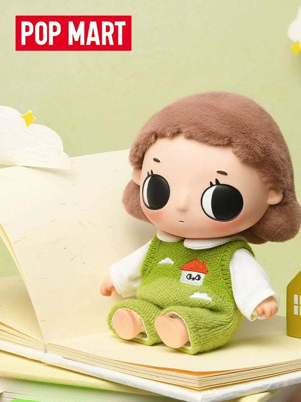 Explore the green outfit figure of نومي بلايند بوكس products from pop mart, featuring exclusive بلايند بوكس items and every صندوق غامض for ultimate بوب مارت fans.