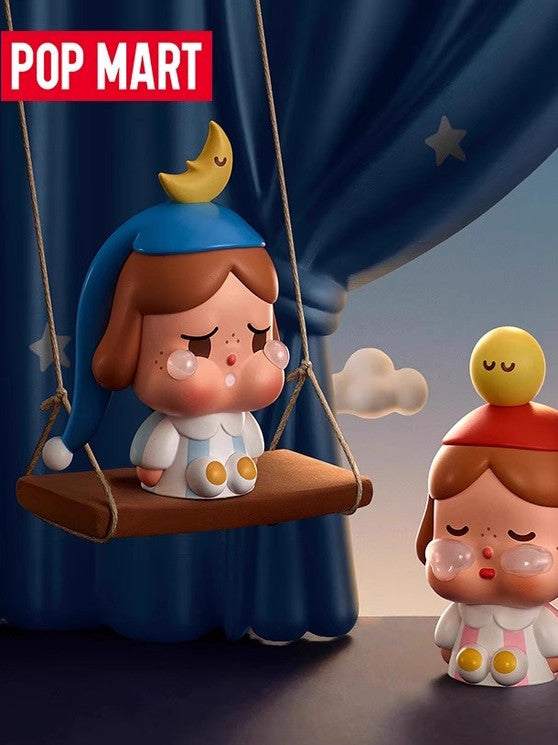 مجسم بوب مارت Crybaby Crying to the Moon بتصميم صندوق غامض أصلي عالي الجودة