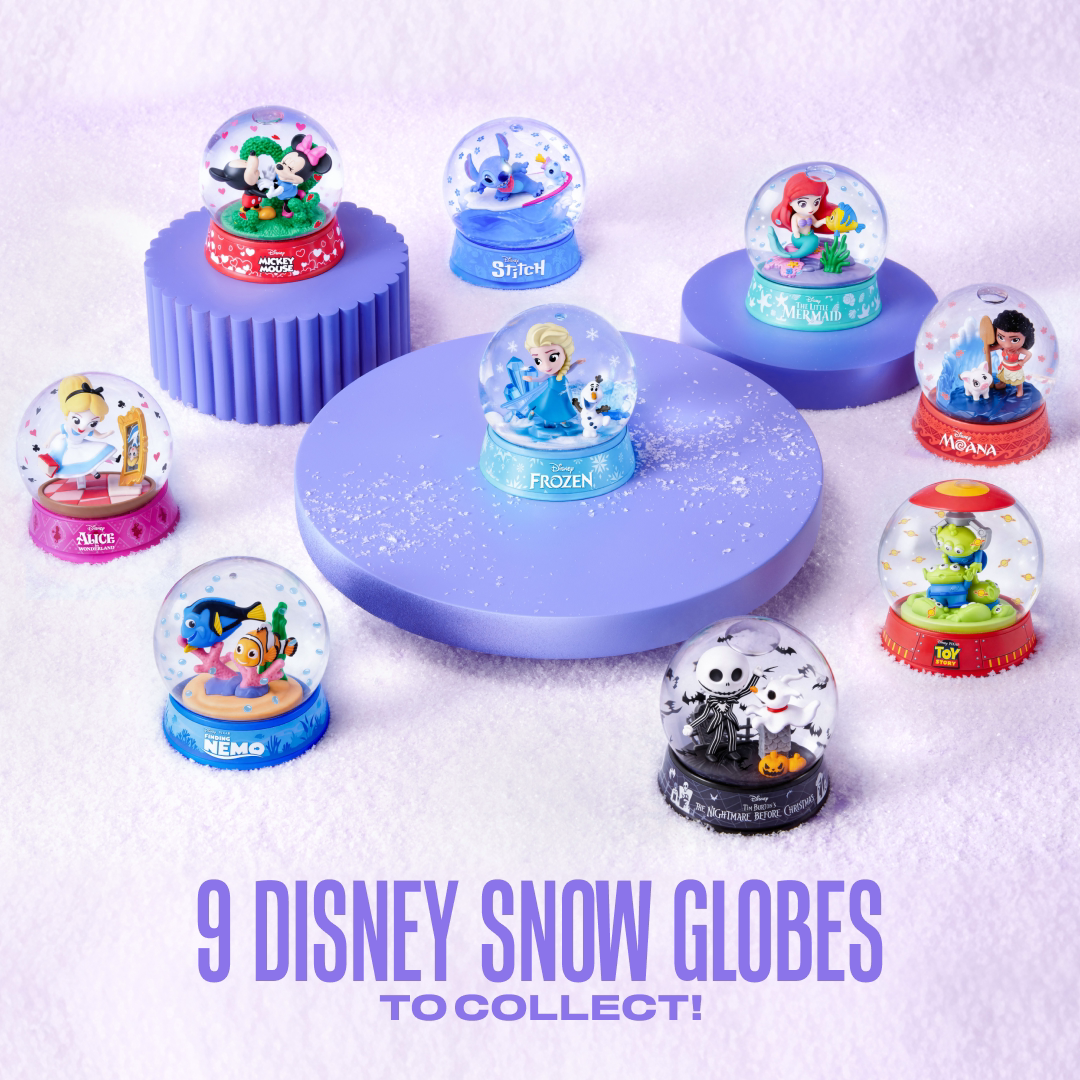 الصندوق الغامض كرات ديزني الثلجية Disney Snowglobes من ZURU