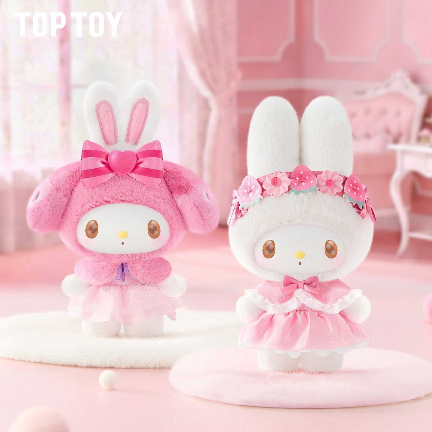 مجسم ماي ميلودي أصلي بصندوق غامض من TOP TOY بتصميم لطيف وألوان ناعمة
