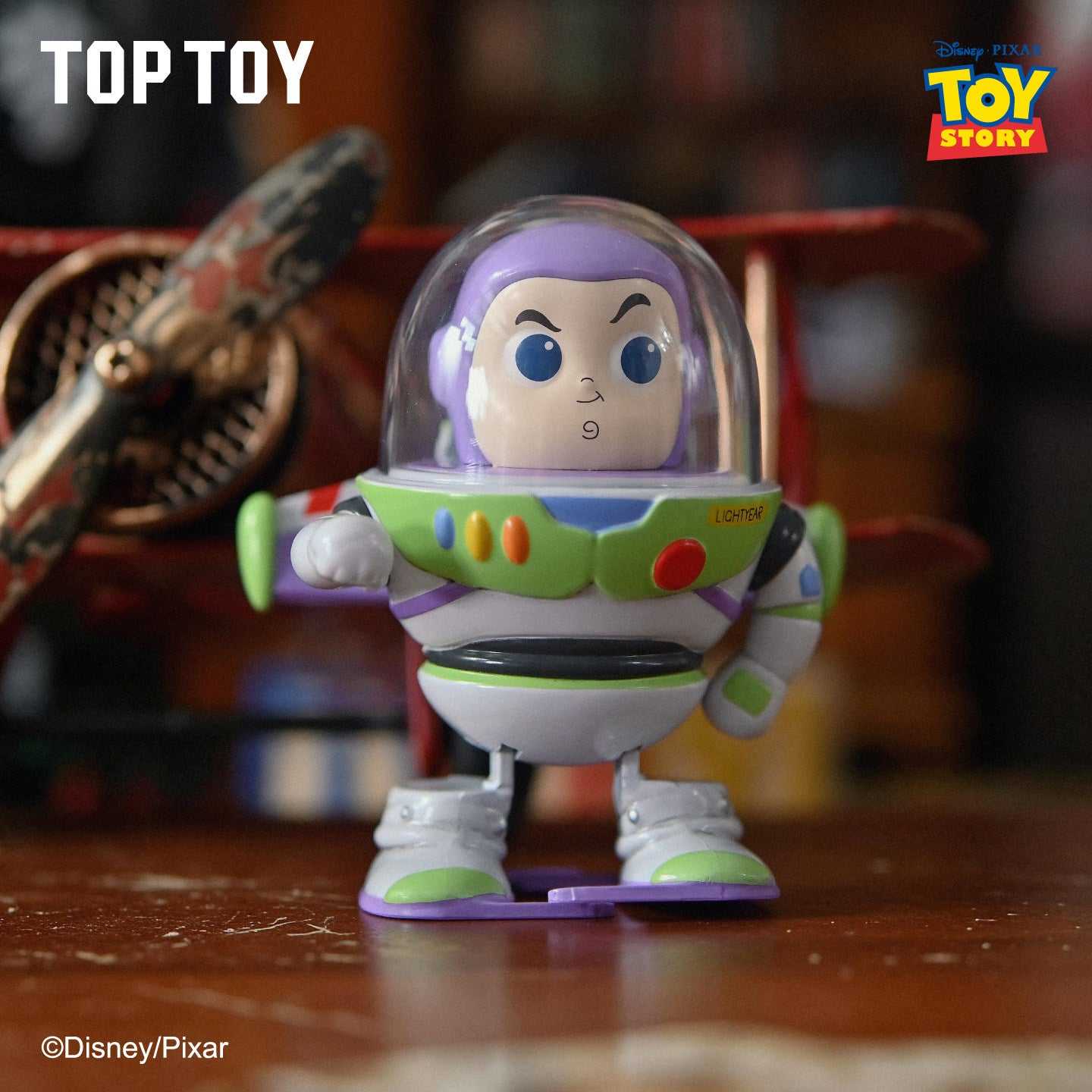 مجسمات الصندوق الغامض الأصلية من سلسلة حكاية لعبة Toy Story مع تفاصيل متحركة وتصميم كلاسيكي
