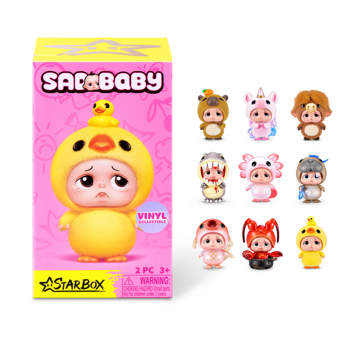 الصندوق الغامض سلسلة ساد بيبي Sad Baby من ZURU