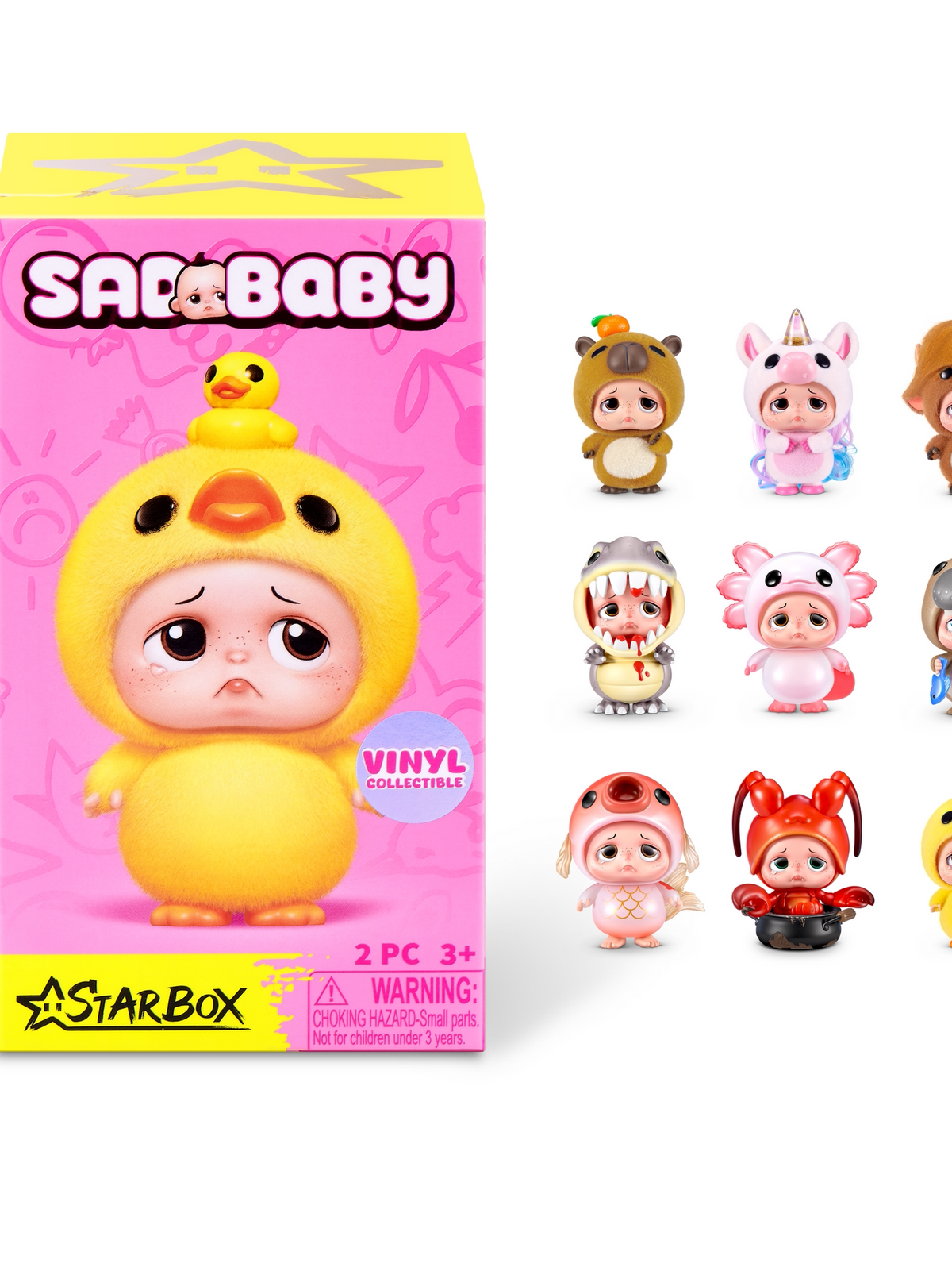 الصندوق الغامض سلسلة ساد بيبي Sad Baby بمجسمات ZURU الأصلية