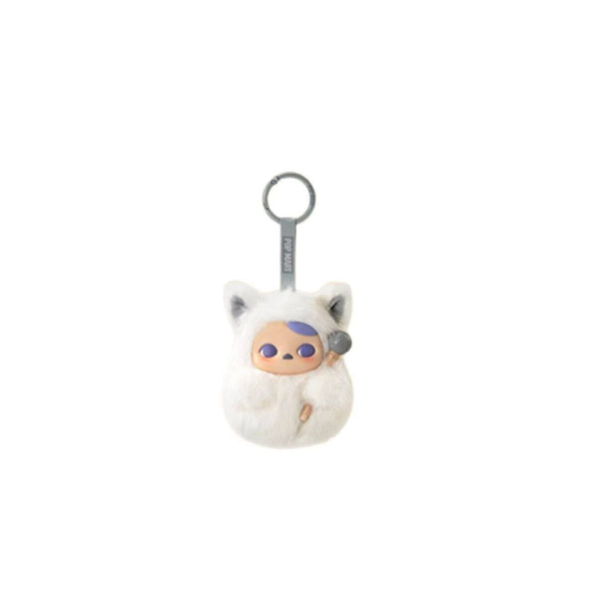 Complete your collection with the white cat pendant from نومي بلايند بوكس and pop mart, featuring exclusive بلايند بوكس and صندوق غامض items by بوب مارت.