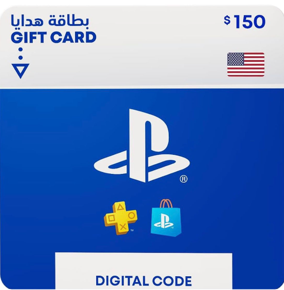 بطاقة بلايستيشن ستور أمريكي 150 دولاراً لعدة إصدارات وموسم تخفيضات كامل